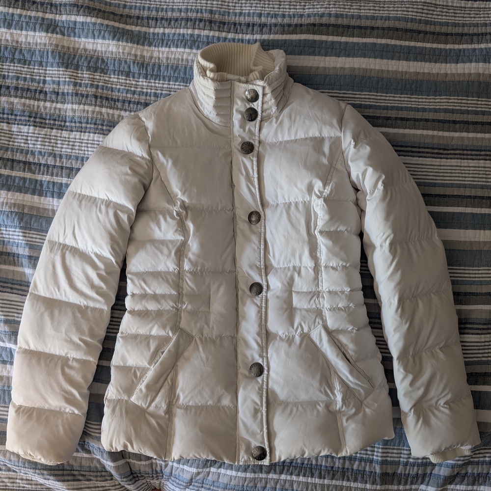 Esprit Off-White Puffer Jacket